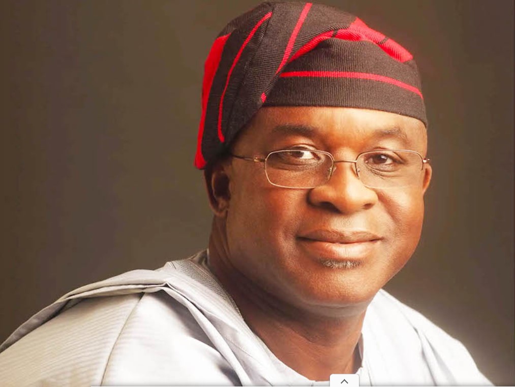 Senator David Mark speaking at ADC NEC meeting in Abuja, addressing party reforms and leadership inclusion.