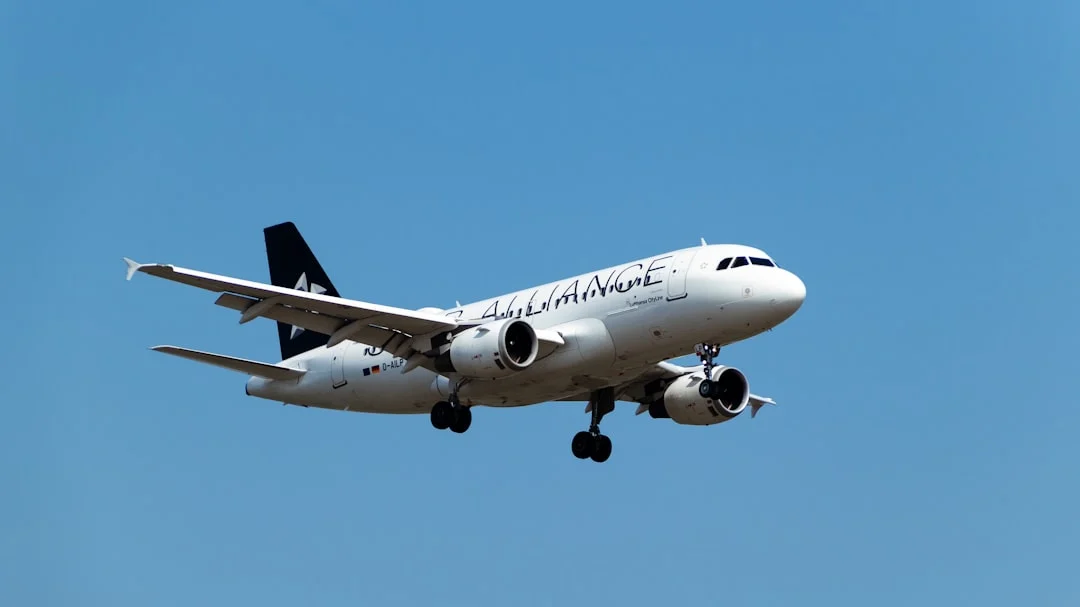 FlyBird aircraft on the runway at Kano airport after a landing incident with passengers reported safe
