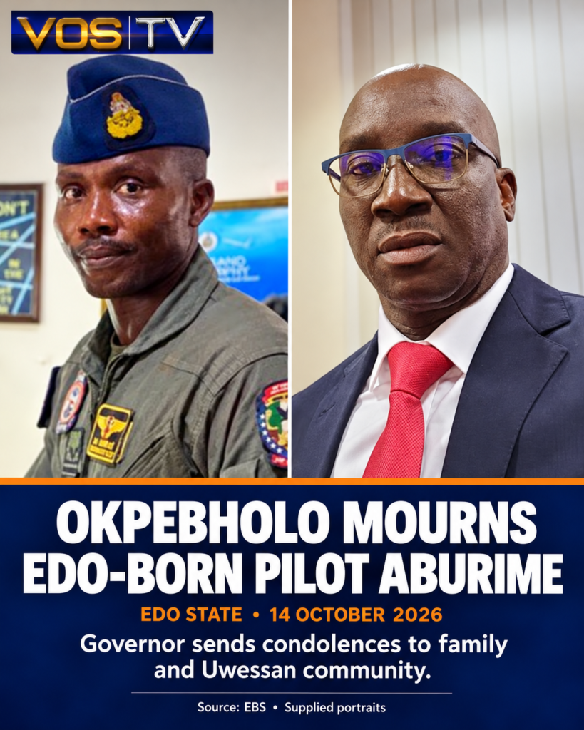 VOSTV NEWS okpebholo mourns edo born pilot aburime
